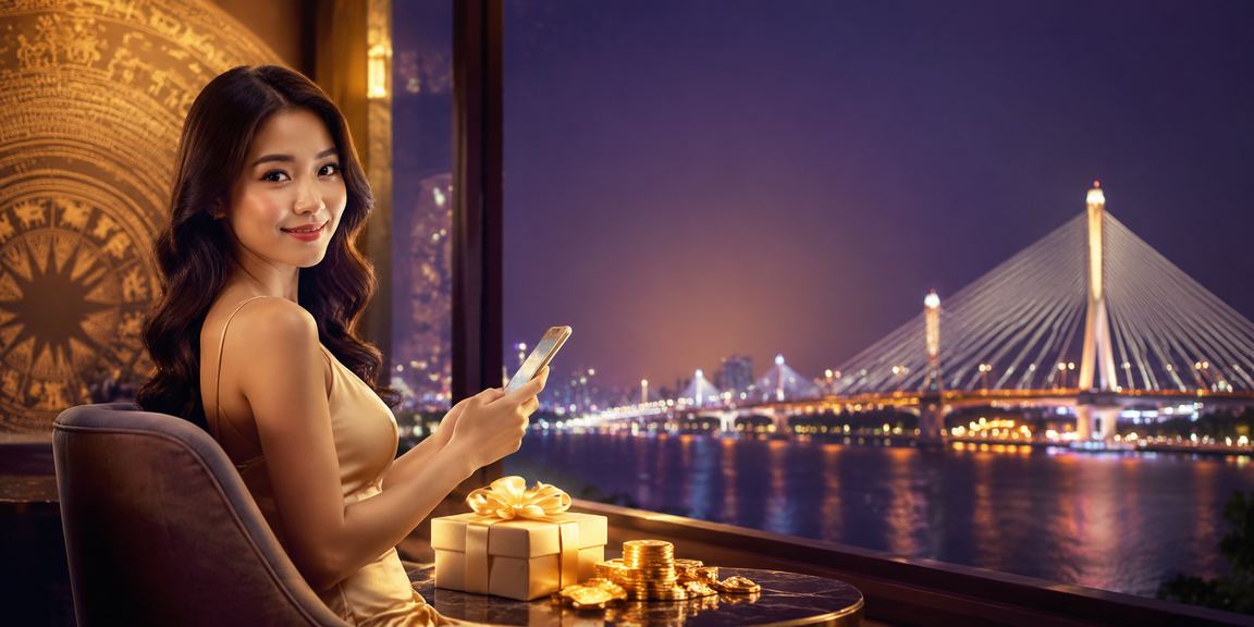 Hình ảnh minh họa casino và cá cược tại Việt Nam với phong cách hiện đại